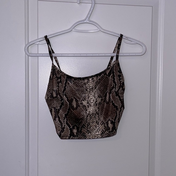 Fashion Nova snakeskin two piece set - Picture 2 of 3